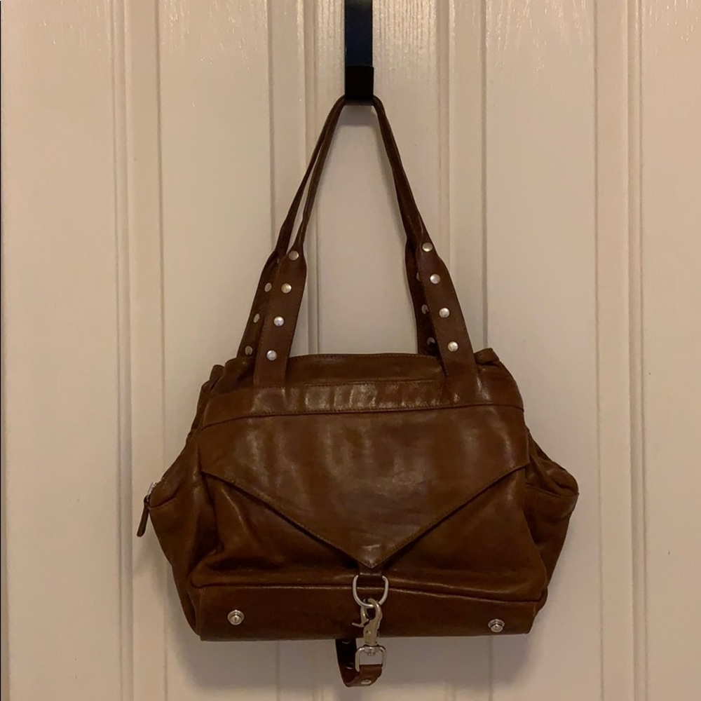 Botkier Trigger Leather Satchel In Tan Camel - image 2